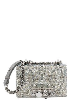 Alexander McQueen The Jewelled Bag Small White Alexander McQueen The Jewelled Bag Small White