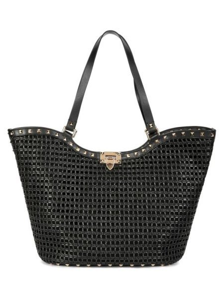 Valentino Rockstud Medium Black Valentino Rockstud Medium Black
