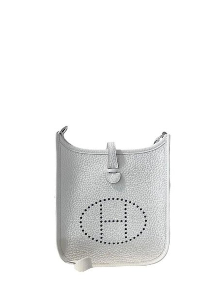 Hermes Evelyne Small White Hermes Evelyne Small White