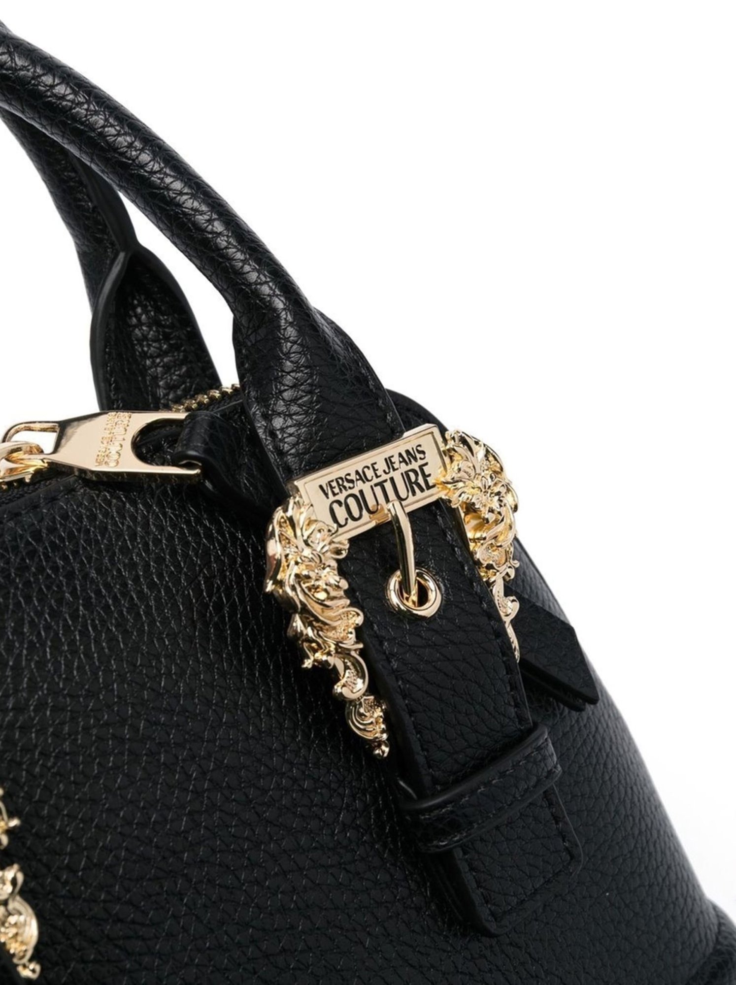 Versace Faux Small Black