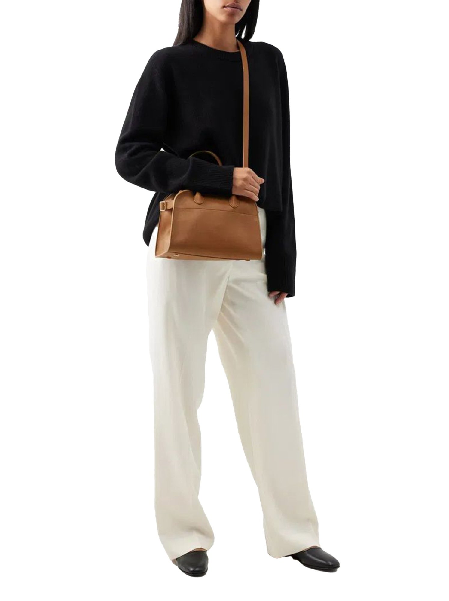 The Row Margaux Small Brown