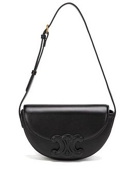 Celine Cuir Triomphe Small Black