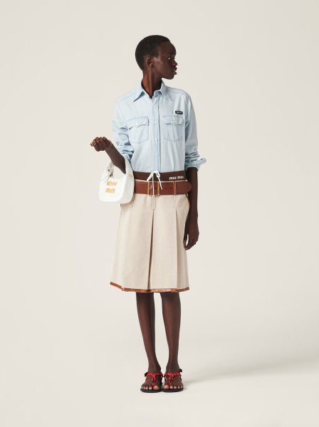 Miu Miu Wander Small White Miu Miu Wander Small White