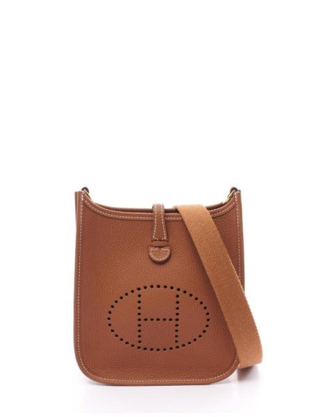 Hermes Evelyne Small Brown Hermes Evelyne Small Brown