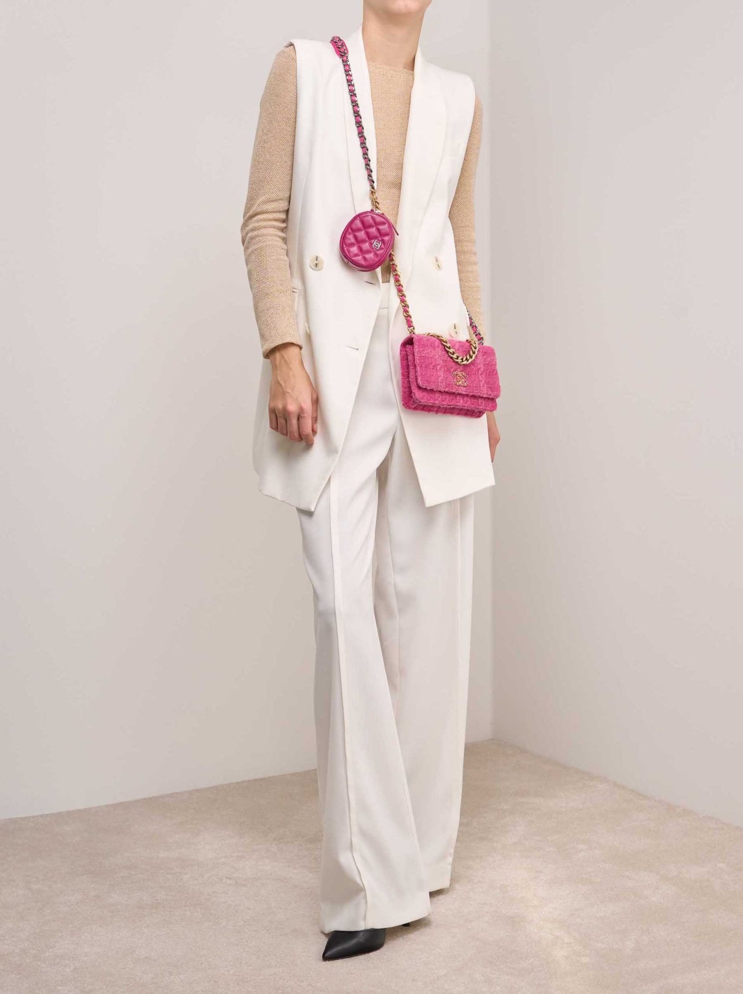 Chanel 19 Small Pink