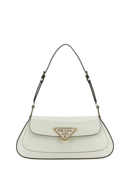Prada Leather Medium White Prada Leather Medium White