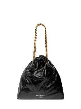 Balenciaga Crush Medium Black Balenciaga Crush Medium Black