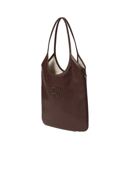Miu Miu Ivy Medium Brown Miu Miu Ivy Medium Brown