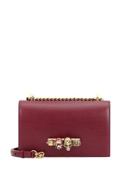 Alexander McQueen The Skull Bag Small Red