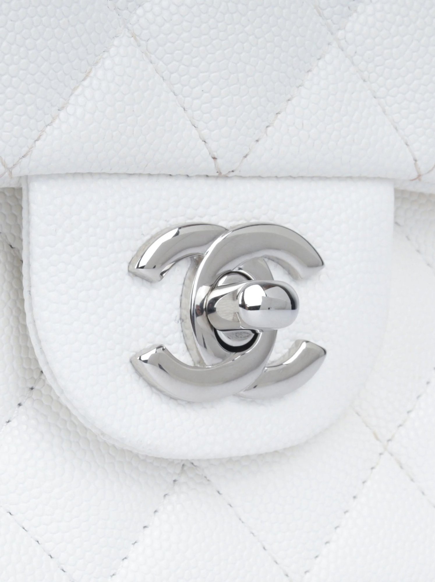 Chanel Flap Medium White