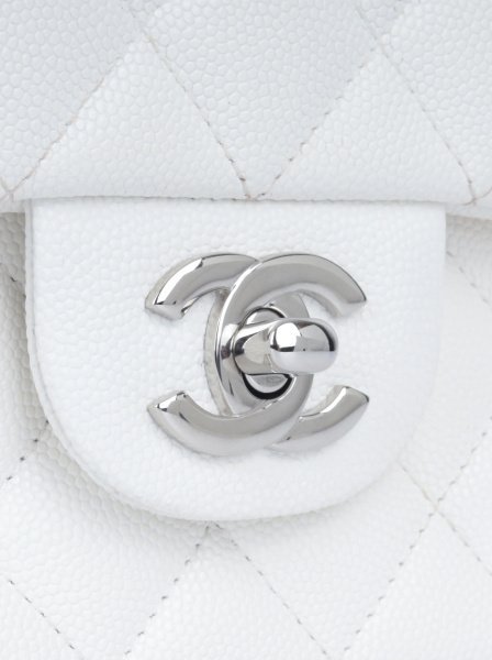 Chanel Flap Medium White Chanel Flap Medium White