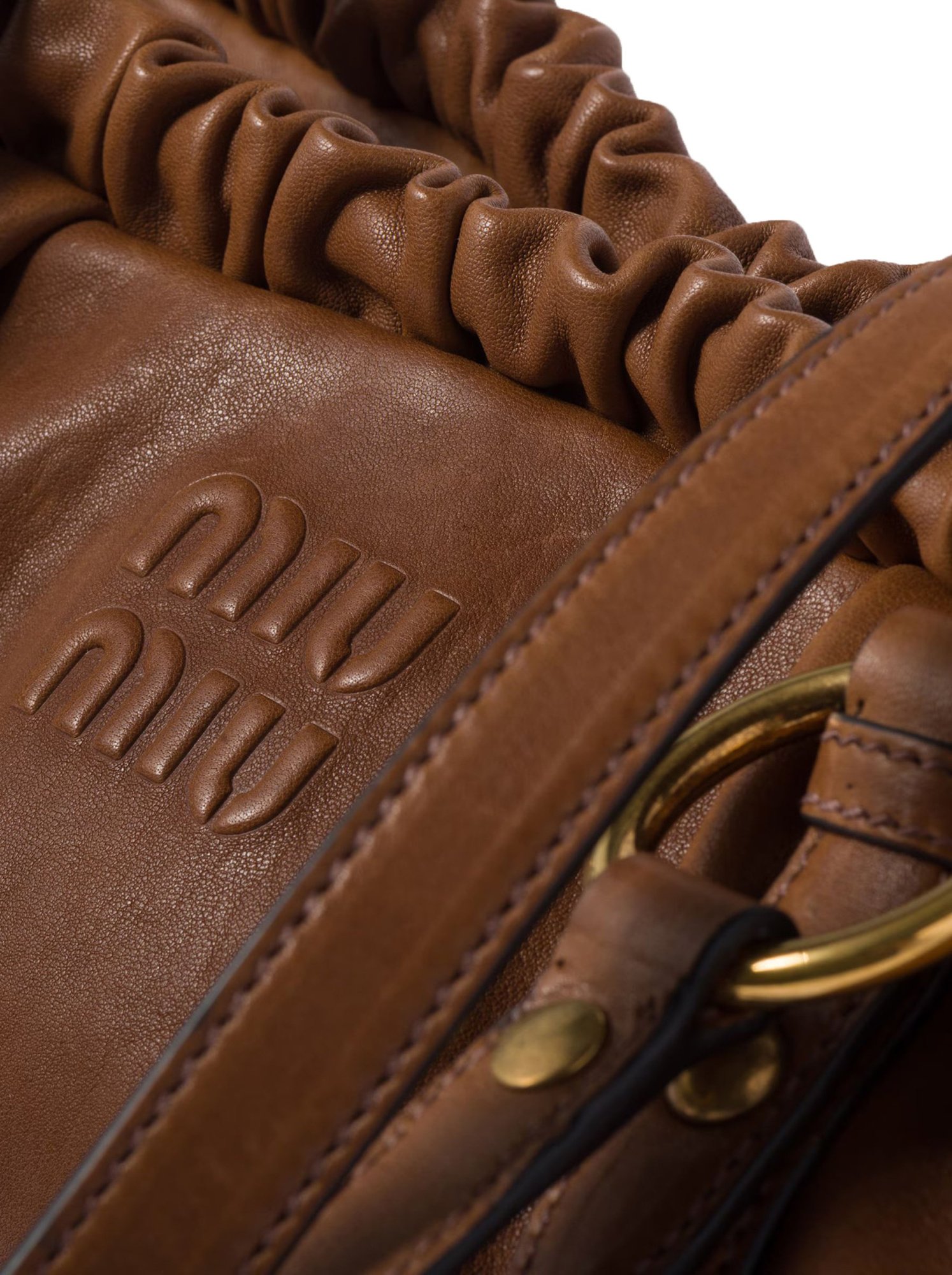 Miu Miu Joie Medium Brown