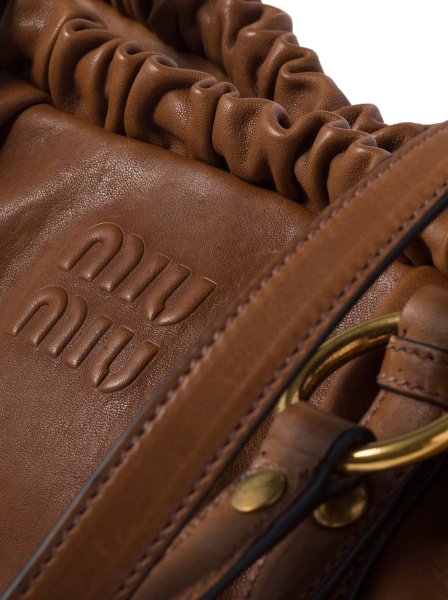 Miu Miu Joie Medium Brown Miu Miu Joie Medium Brown