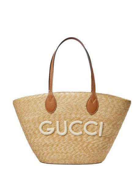 Gucci Straw Medium Beige