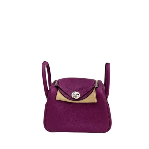 Hermes mini lindy Small Purple Hermes mini lindy Small Purple