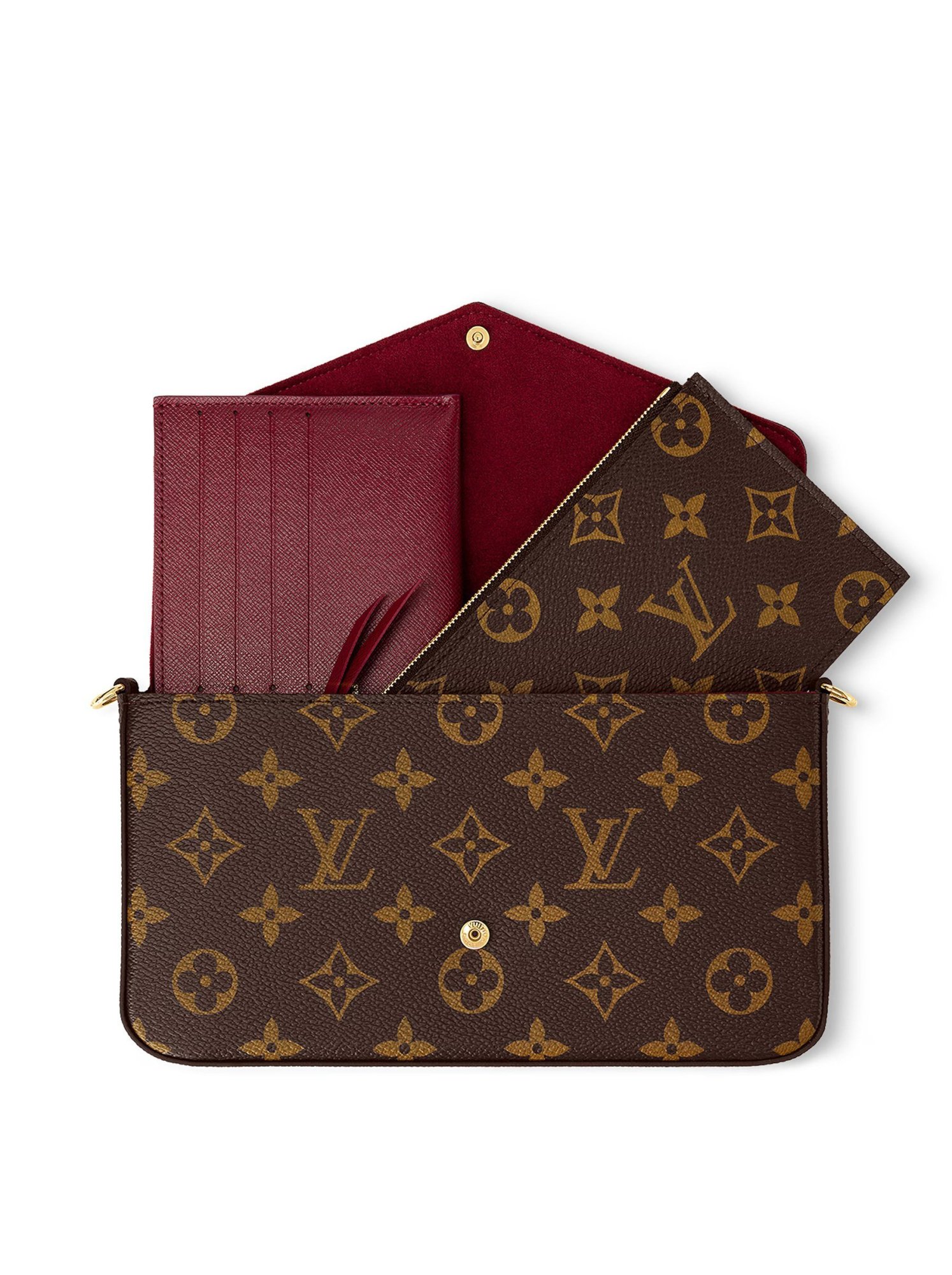 Louis Vuitton Félicie Small Brown