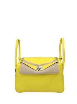 Hermes mini lindy Small Yellow