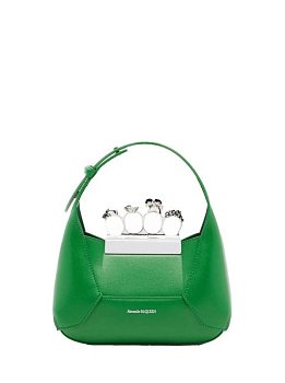 Alexander McQueen The Jewelled Bag Small Green