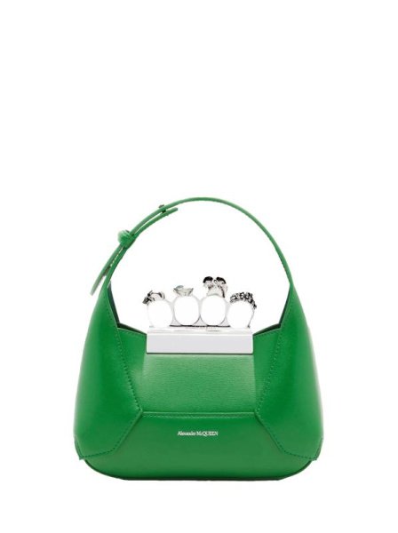 Alexander McQueen The Jewelled Bag Small Green Alexander McQueen The Jewelled Bag Small Green