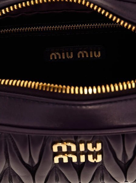 Miu Miu Matelassé Small Black Miu Miu Matelassé Small Black