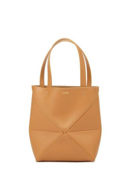Loewe Puzzle Fold Small Orange Loewe Puzzle Fold Small Orange