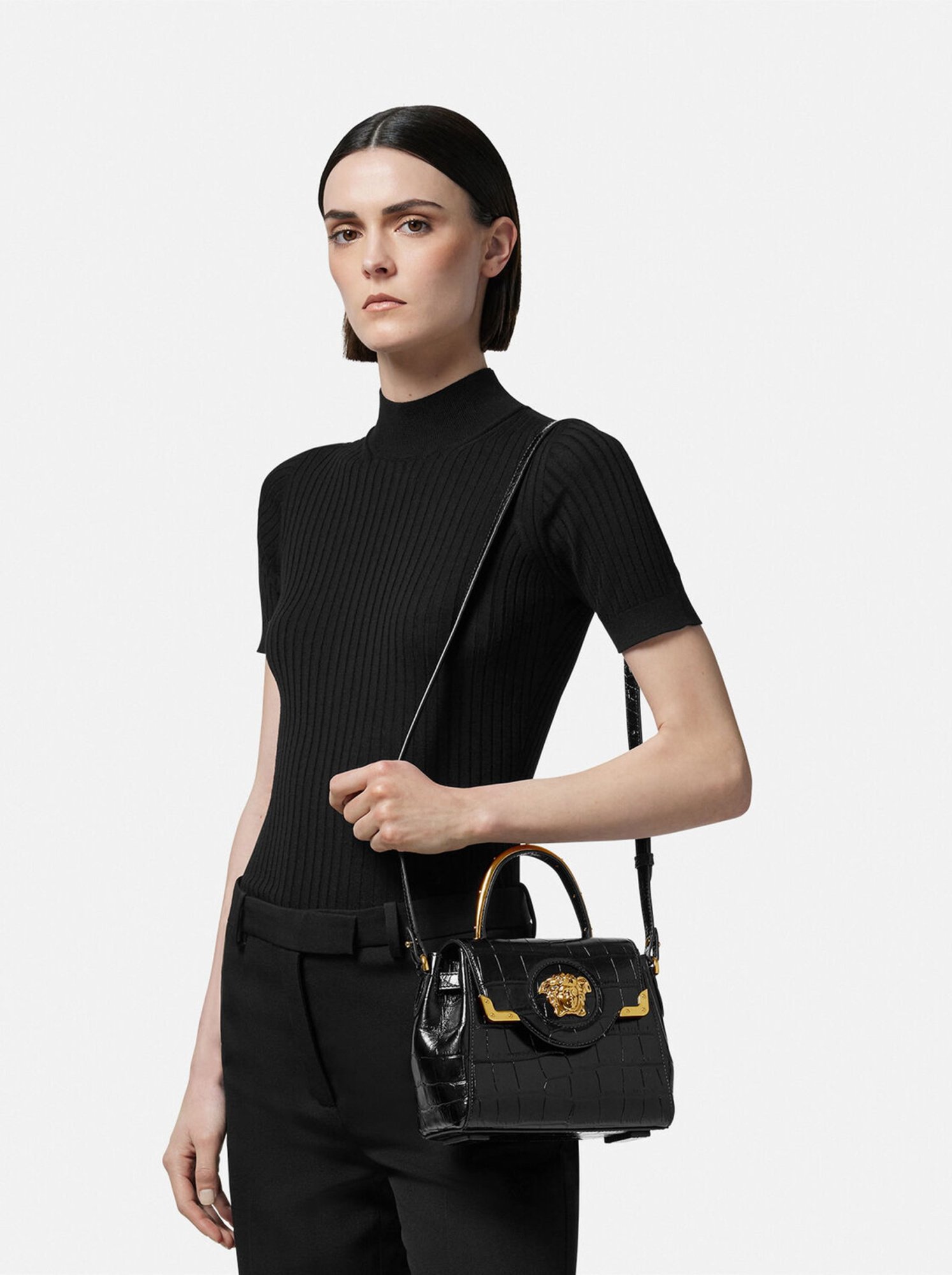 Versace La Medusa Small Black