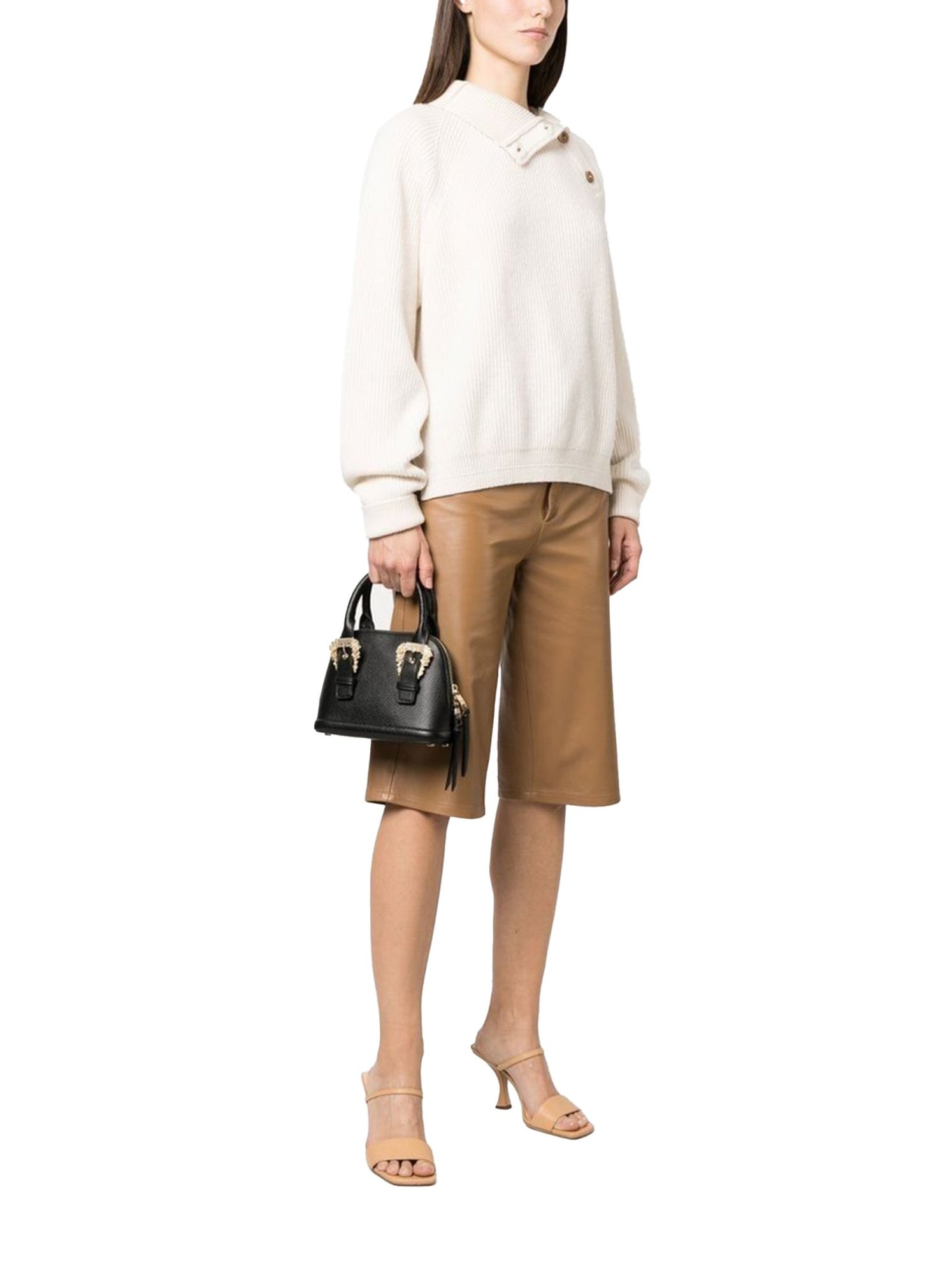 Versace Faux Small Black