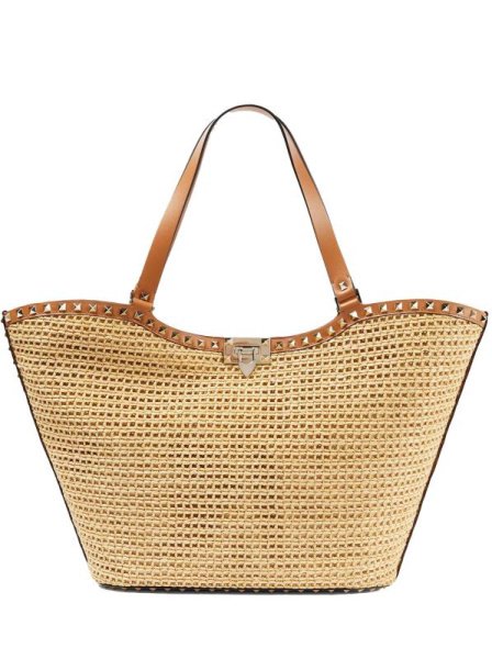 Valentino Rockstud Large Orange Valentino Rockstud Large Orange