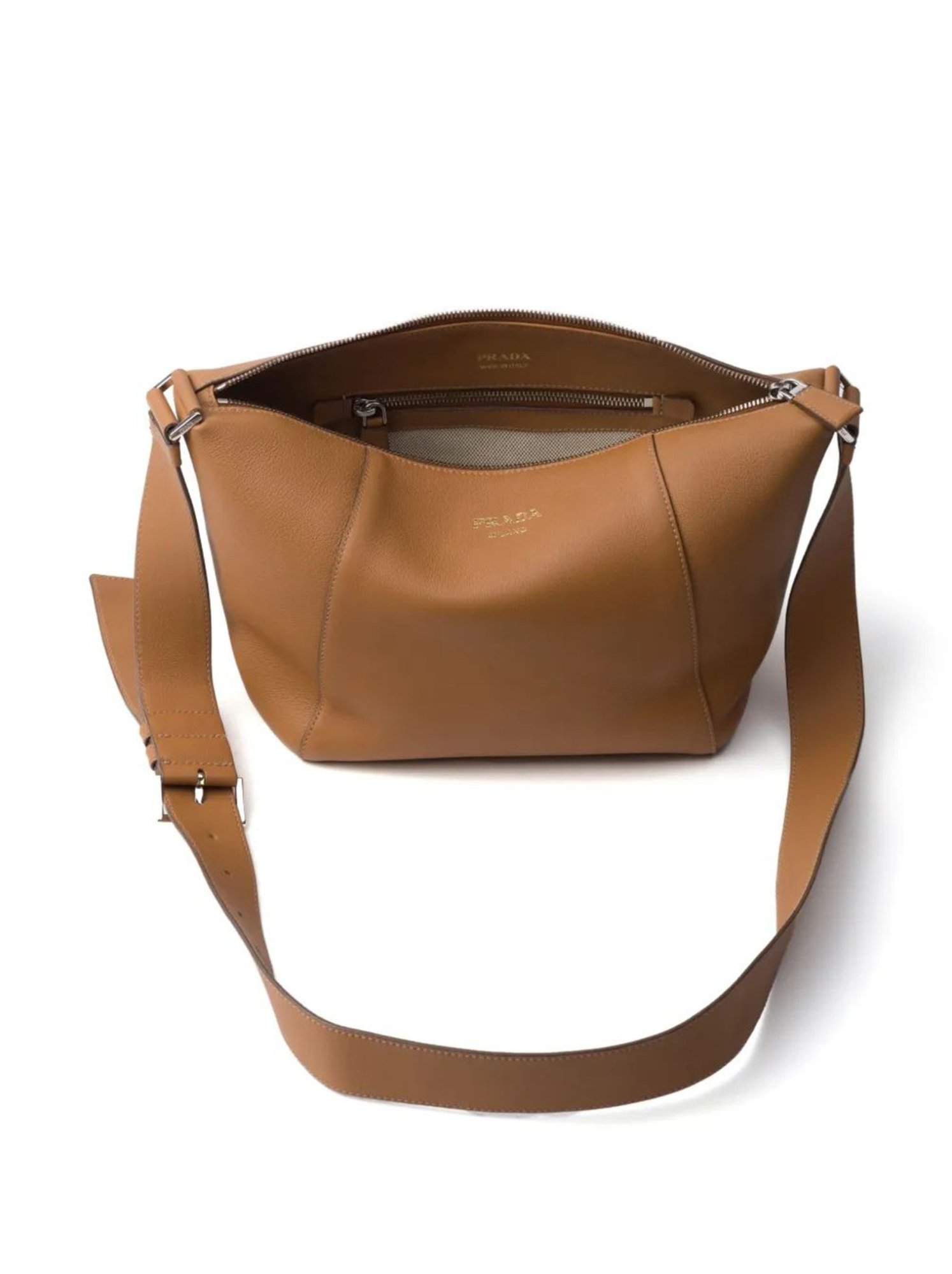 Prada Leather Small Brown