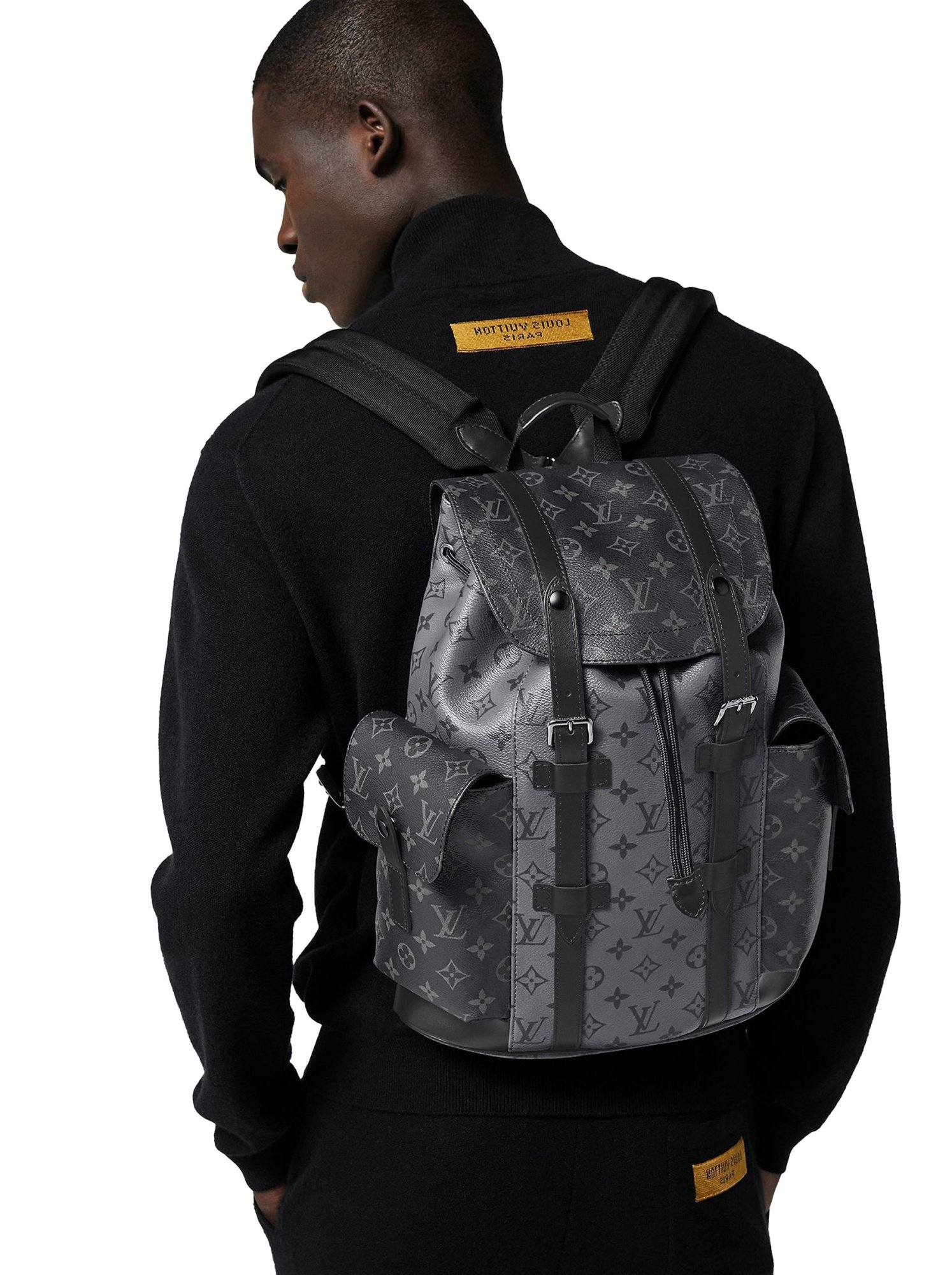 Louis Vuitton Christopher Medium Black