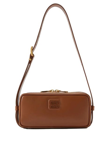 Miu Miu Matelassé Small Brown Miu Miu Matelassé Small Brown