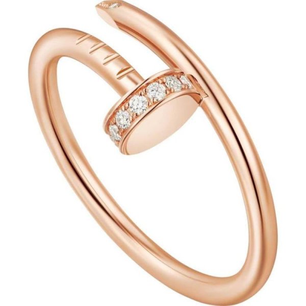 Кольцо Cartier Juste Un Clou Белое золото