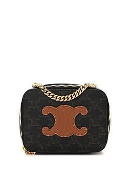 Celine Cuir Triomphe Small Black