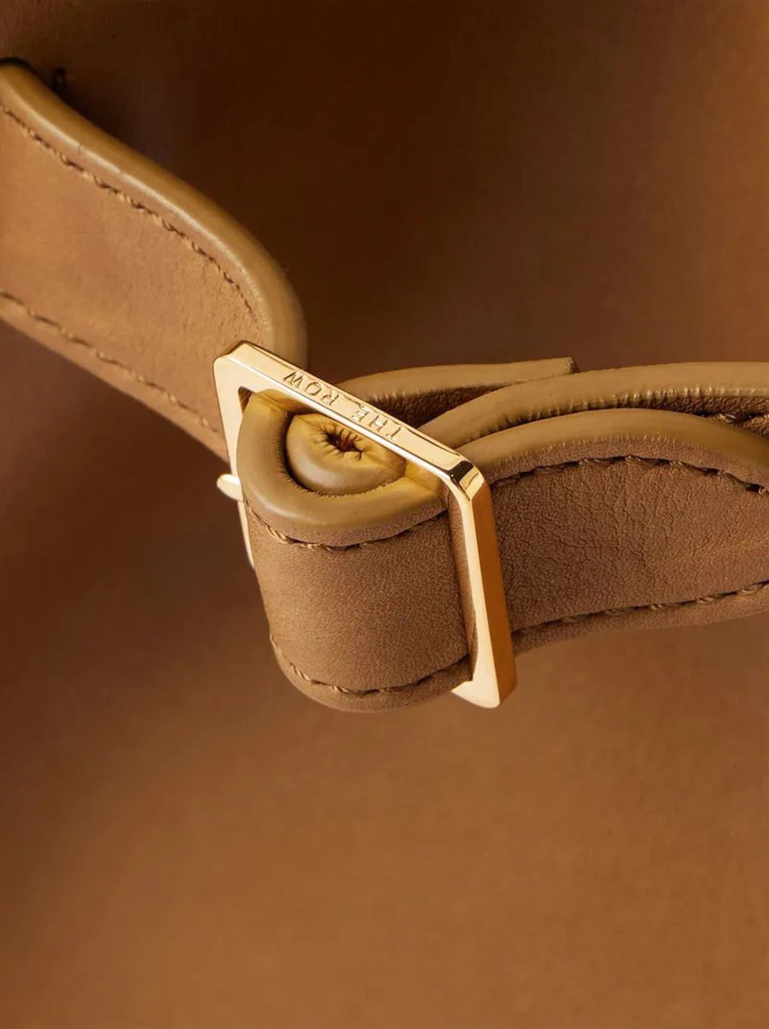 The Row Margaux Small Brown