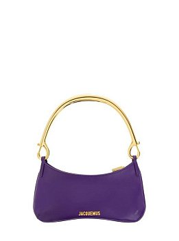 Jacquemus Le Bisou Mousqueton Medium Purple Jacquemus Le Bisou Mousqueton Medium Purple