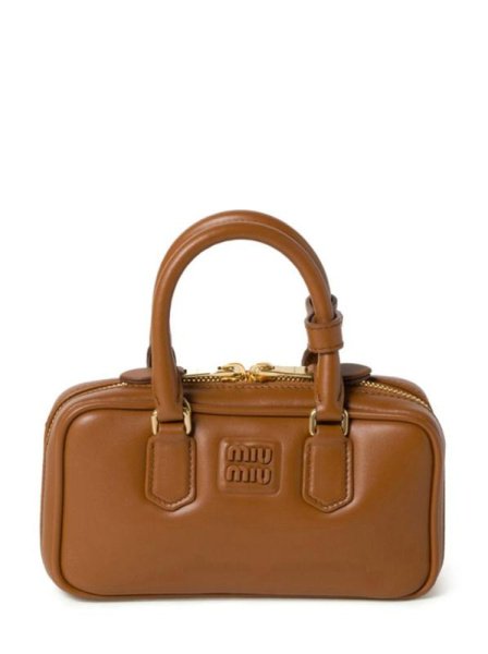 Miu Miu Arcadie Small Brown Miu Miu Arcadie Small Brown