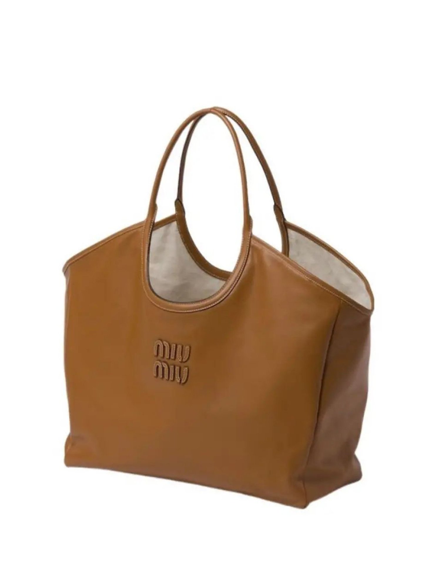 Miu Miu Ivy Large Brown