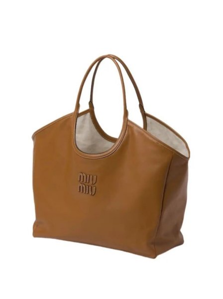 Miu Miu Ivy Large Brown Miu Miu Ivy Large Brown