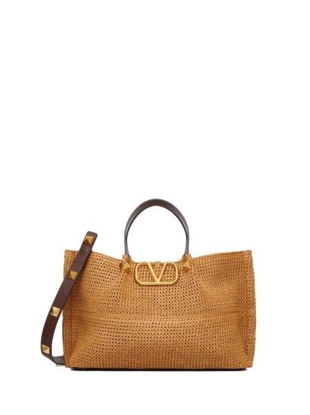 Valentino Straw Small Orange Valentino Straw Small Orange