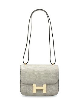 Hermes Constance Small Gray Hermes Constance Small Gray