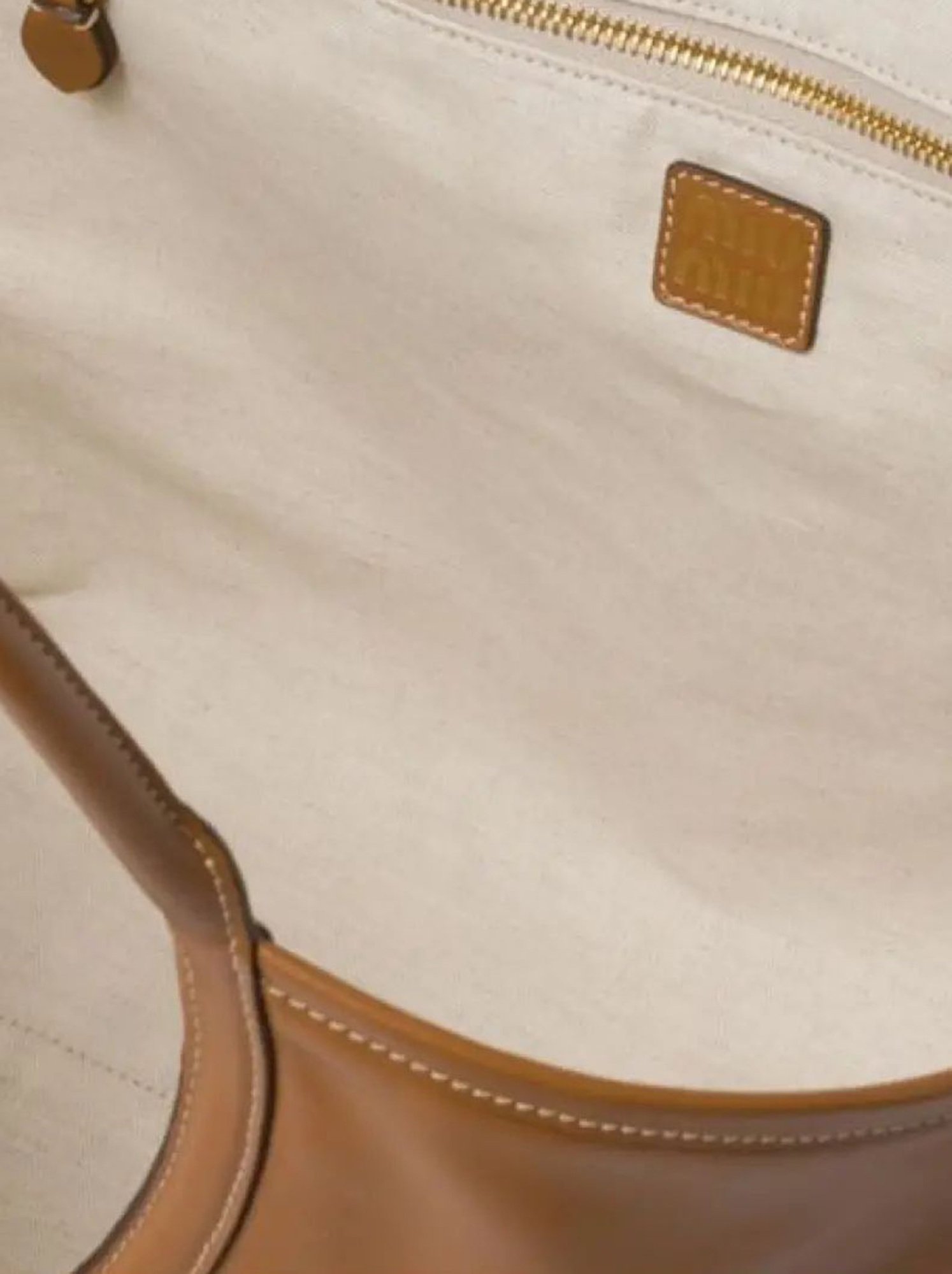 Miu Miu Ivy Large Brown