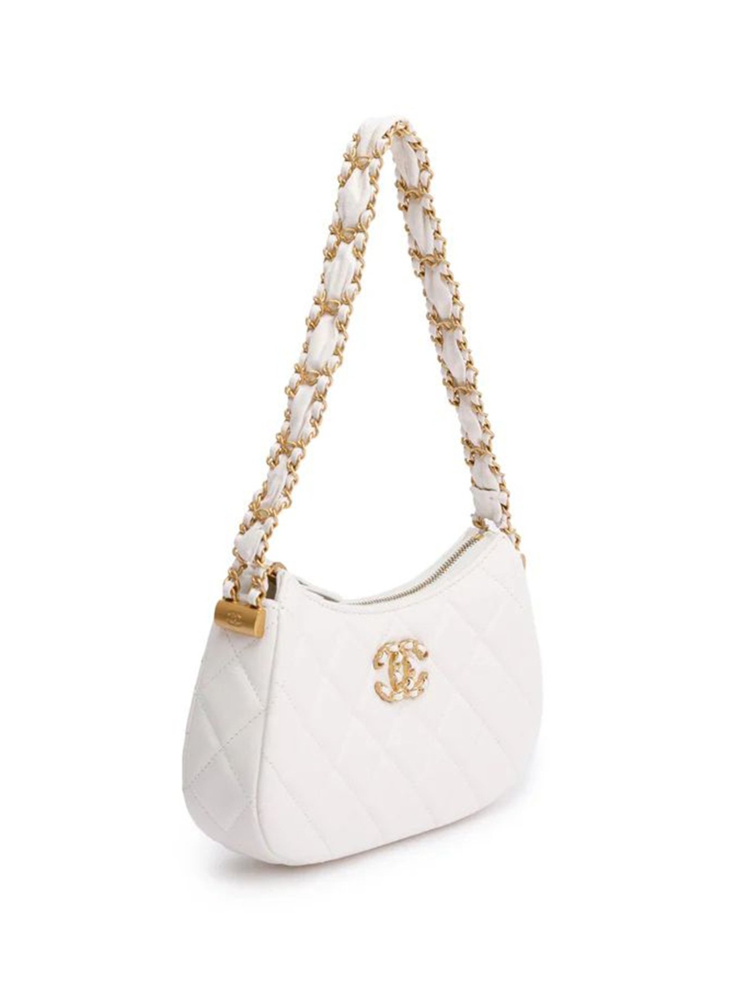 Chanel 19 Small White