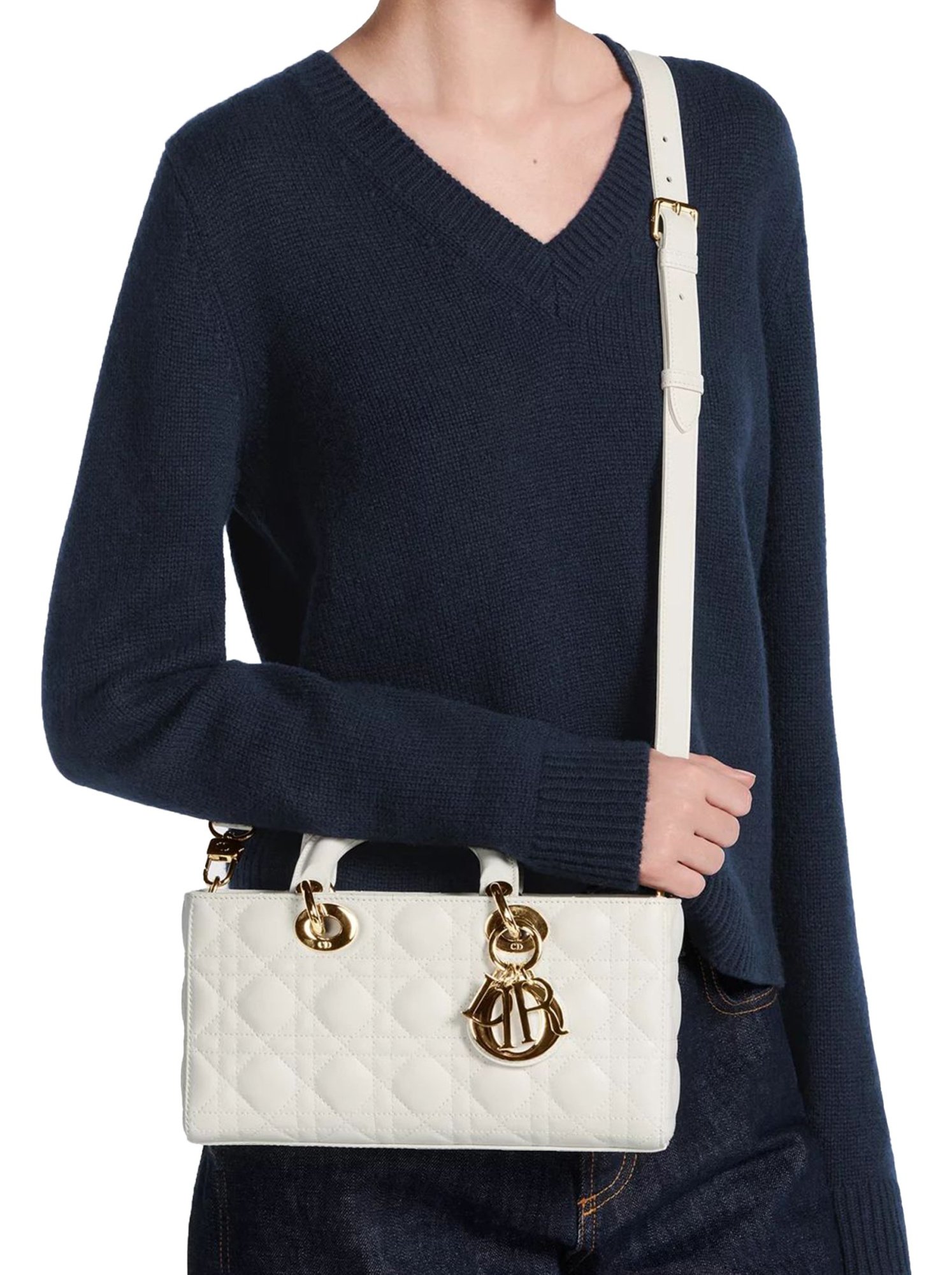 Dior D-Joy Medium White