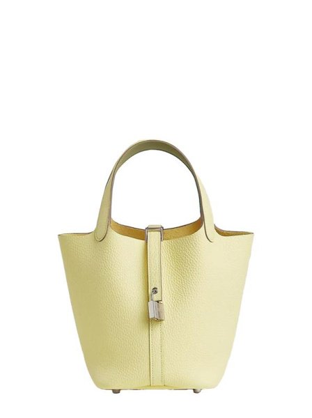 Hermes Picotin Lock Small Yellow Hermes Picotin Lock Small Yellow