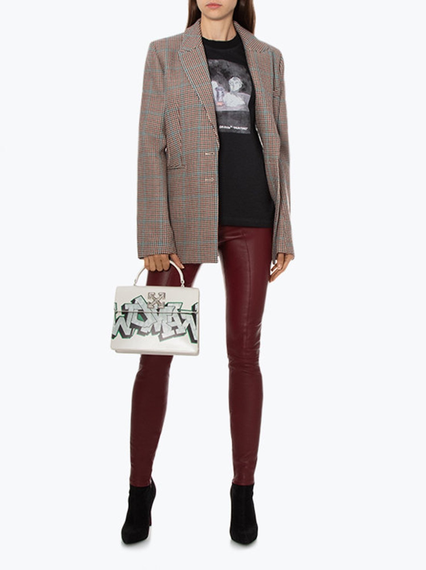 Off White Jitney Small White