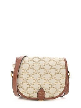 Celine Triomphe Canvas Small Beige