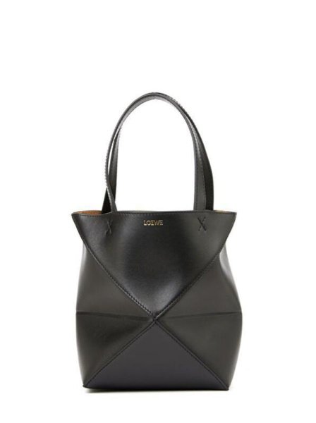 Loewe Puzzle Fold Small Black Loewe Puzzle Fold Small Black
