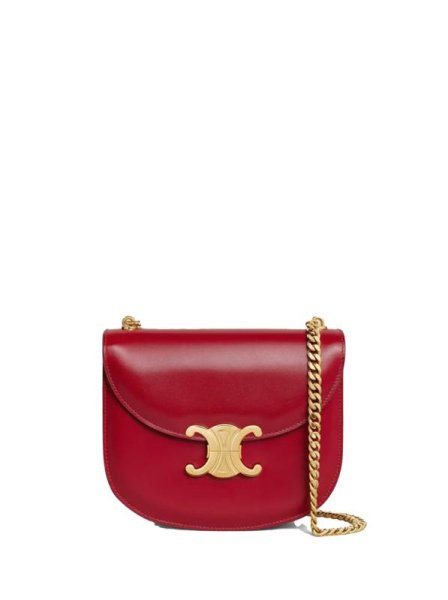 Celine Clea Small Red Celine Clea Small Red