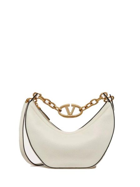 Valentino VLogo Moon Small White Valentino VLogo Moon Small White