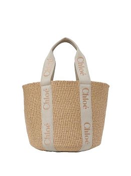 Chloe Woody Small Beige